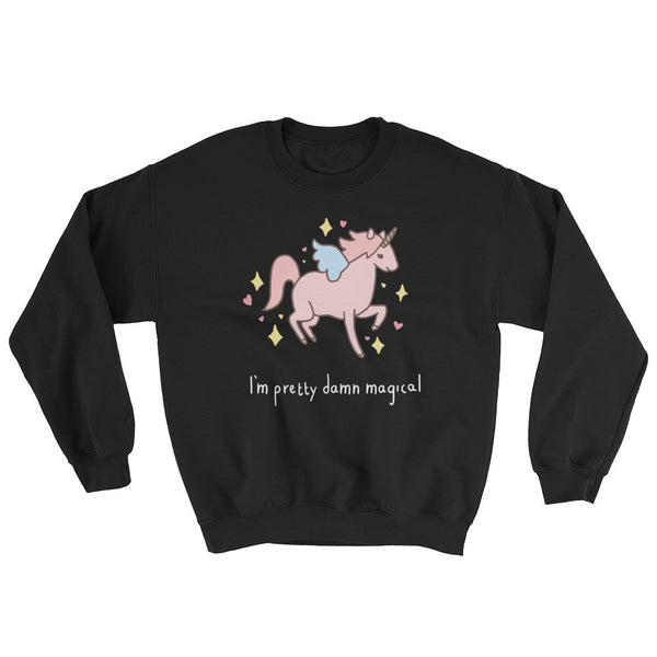 Pretty Damn Magical Unicorn Sweatshirt