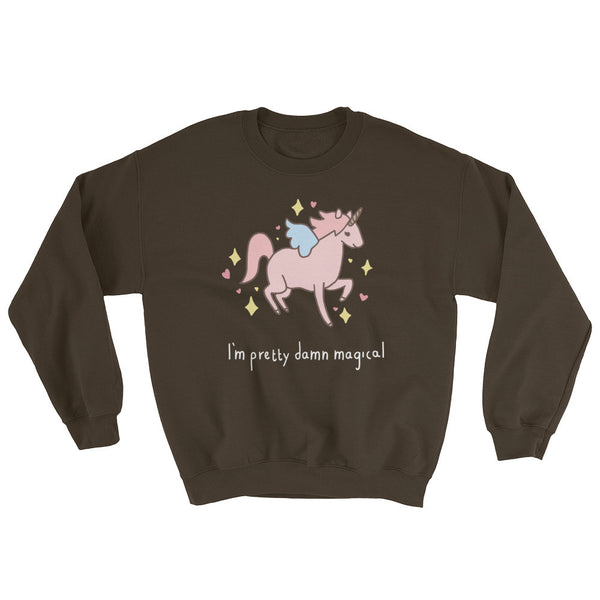 Pretty Damn Magical Unicorn Sweatshirt