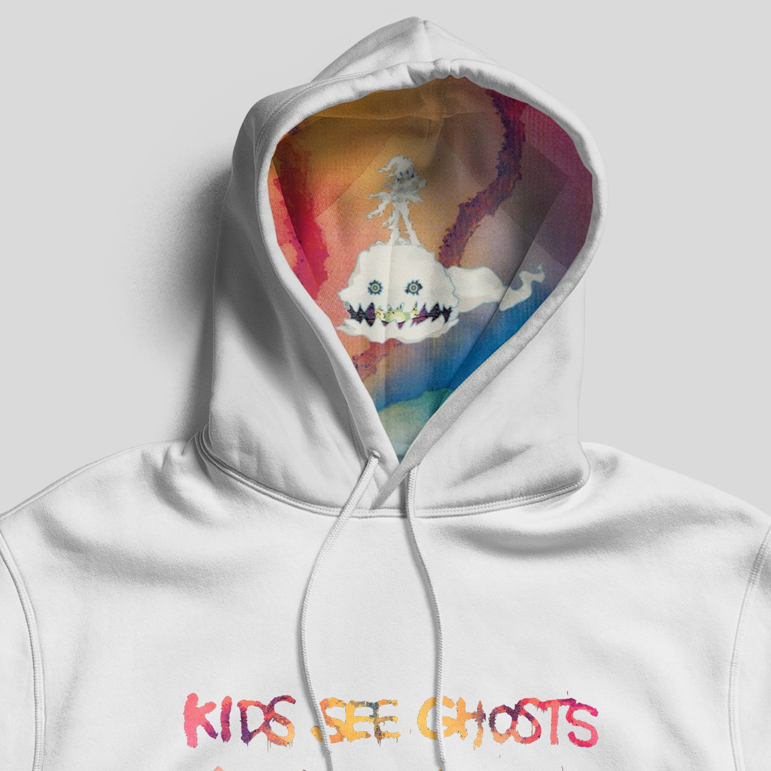 Kids see ghosts hoodie v2 Clearance