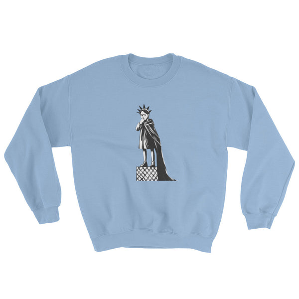 Statue Of Liberty Nose Picking Sweatshirt