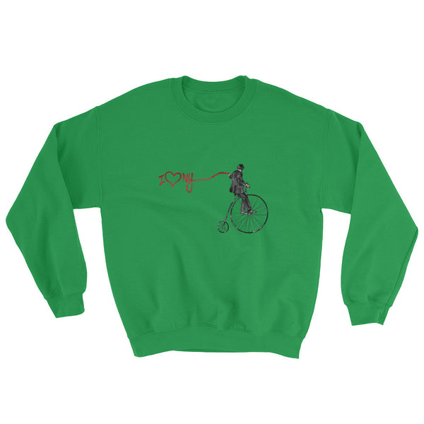 I <3 NY Bicycle Sweatshirt